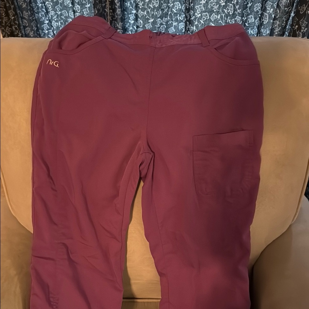 NrG by Barco Purple Scrub Pants
